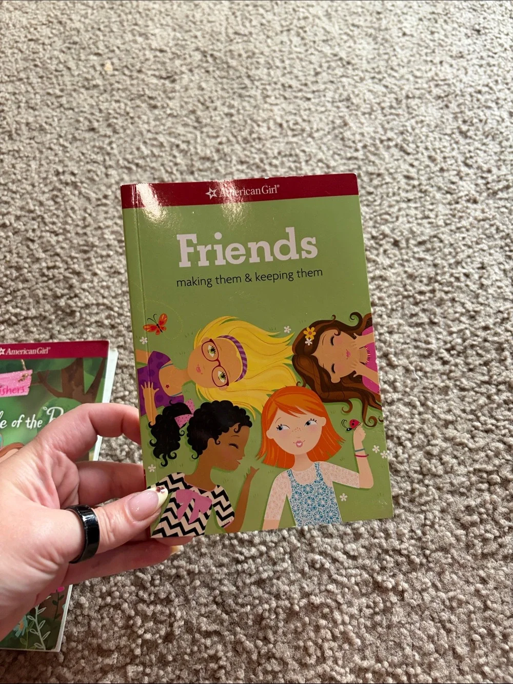 American Girl two illustrated